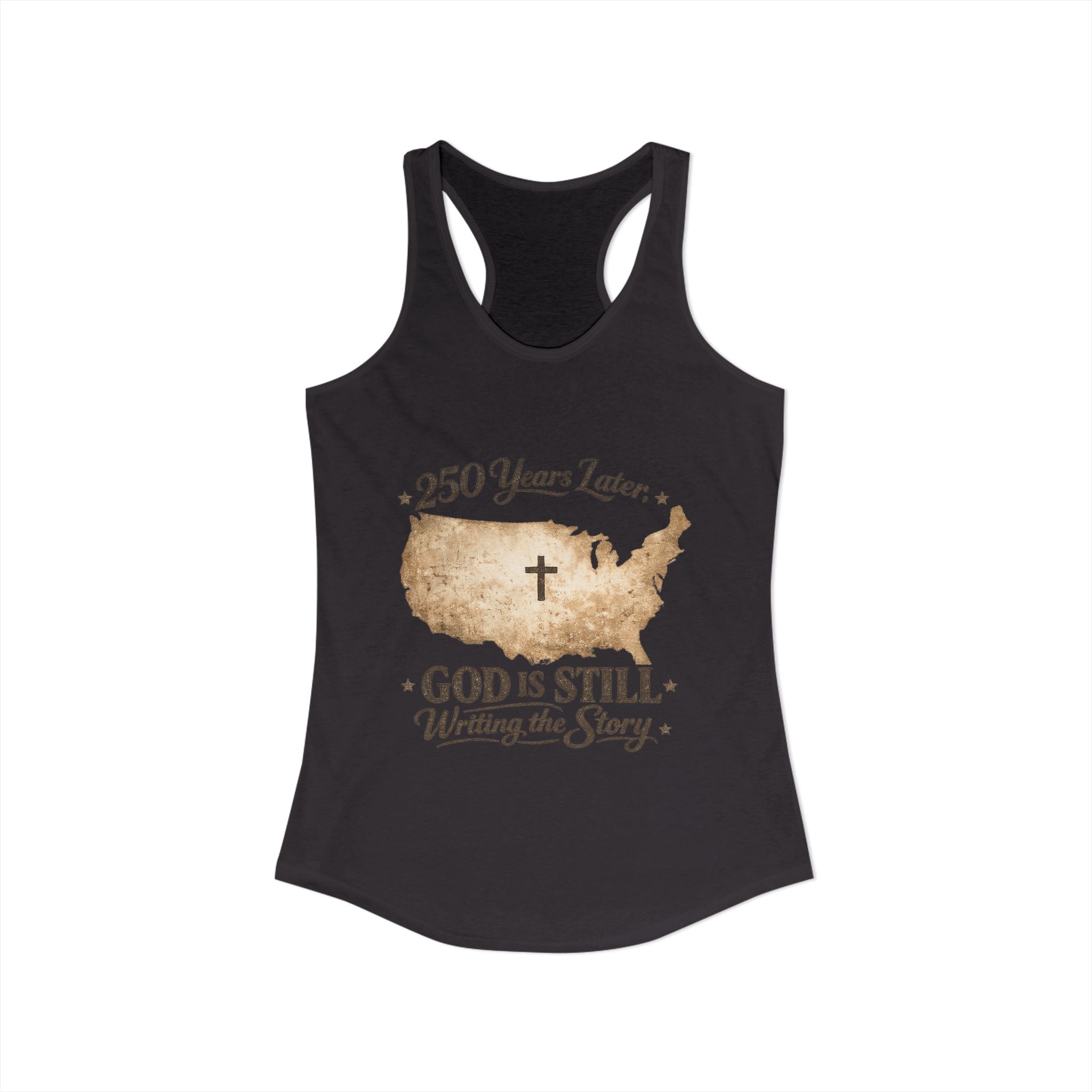 250 Years Later — God Is Still Writing the Story” Christian Patriotic Razorback Tank