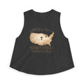 Christian Crop Top — "250 Years Later, God Is Still Writing the Story" USA Map Faith Tank