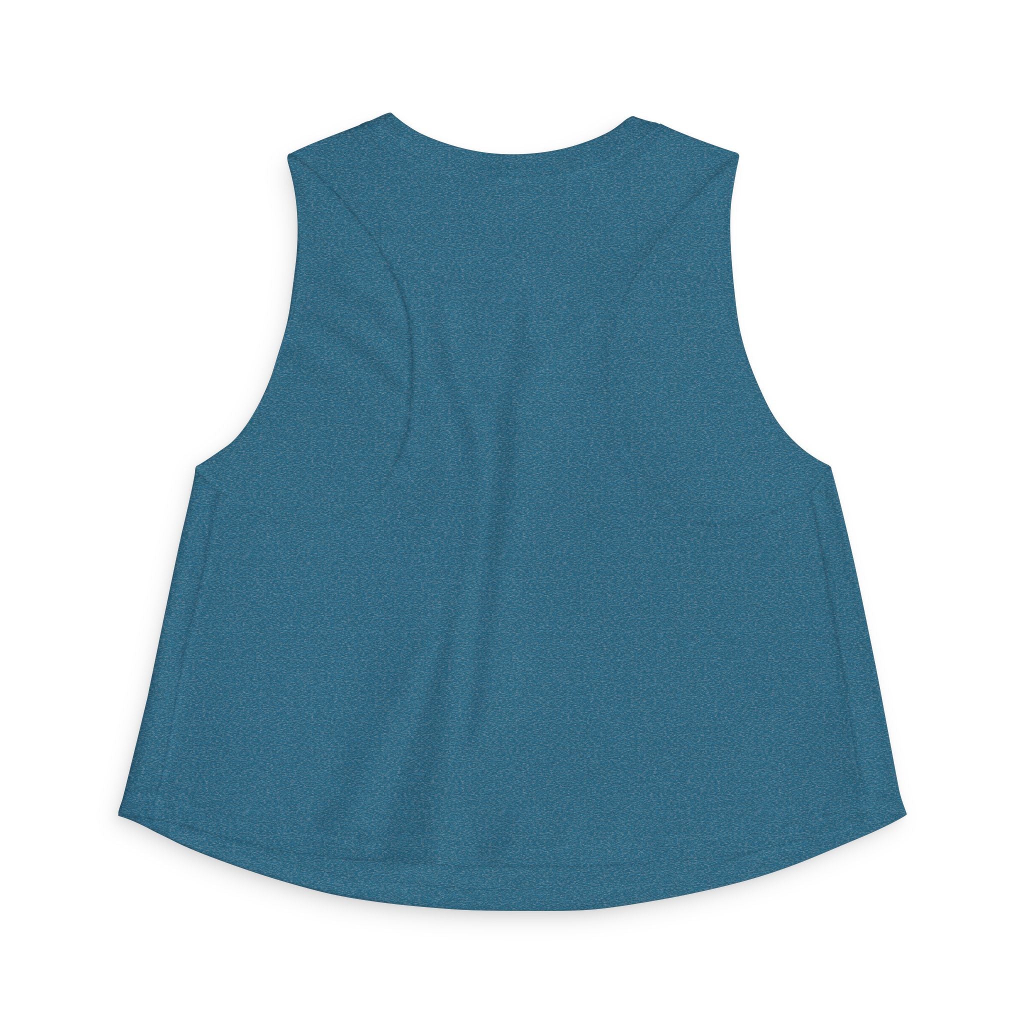 Freedom Was His First Idea Women’s Crop Top — Vintage Patriotic Graphic Tank for 4th of July