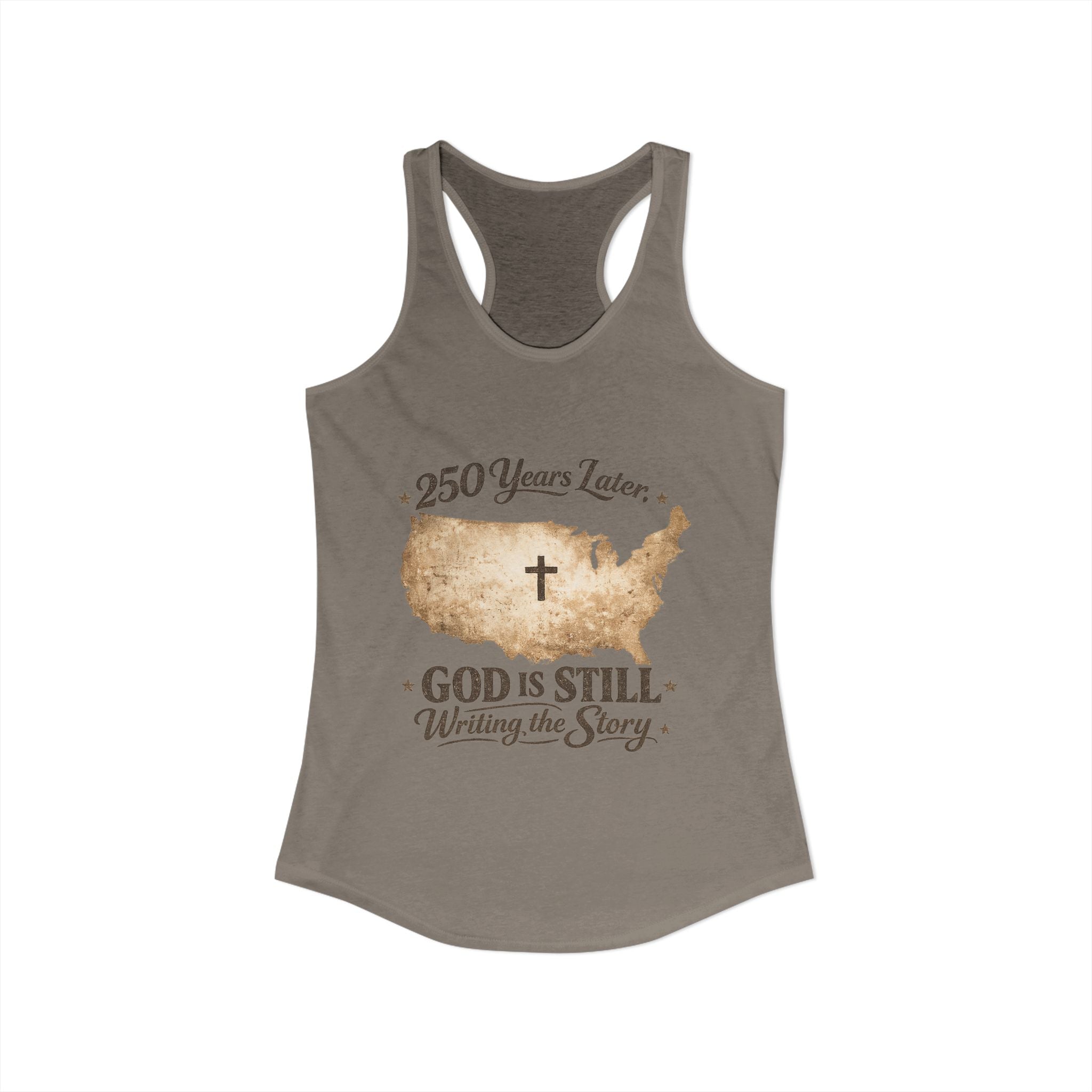 250 Years Later — God Is Still Writing the Story” Christian Patriotic Razorback Tank